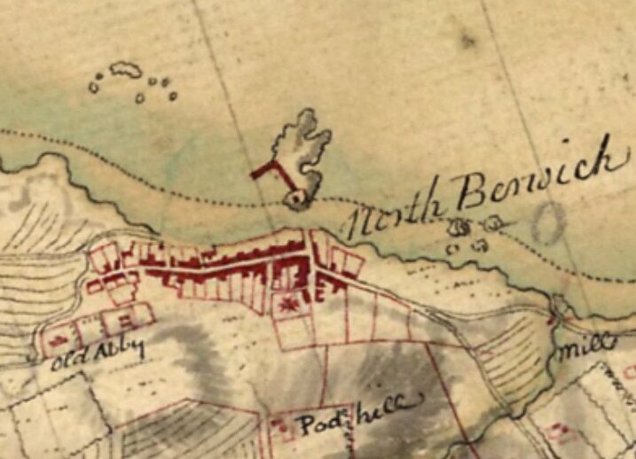 William Roy's map of North Berwick c1750